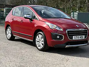 Used 2015 Peugeot 3008 Active Red - Interior and Exterior details 2