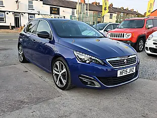 Used 2015 Peugeot 308 GT Line Blue - Interior and Exterior details 2