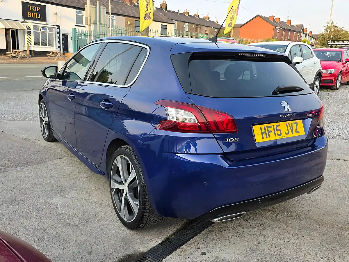 Used 2015 Peugeot 308 GT Line Blue - Interior and Exterior details 5
