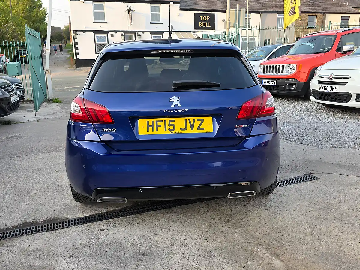 Used 2015 Peugeot 308 GT Line Blue - Interior and Exterior details 6