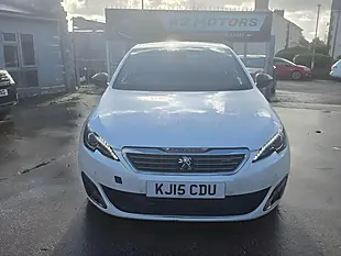 Used 2015 Peugeot 308 GT Line White - Interior and Exterior details 2