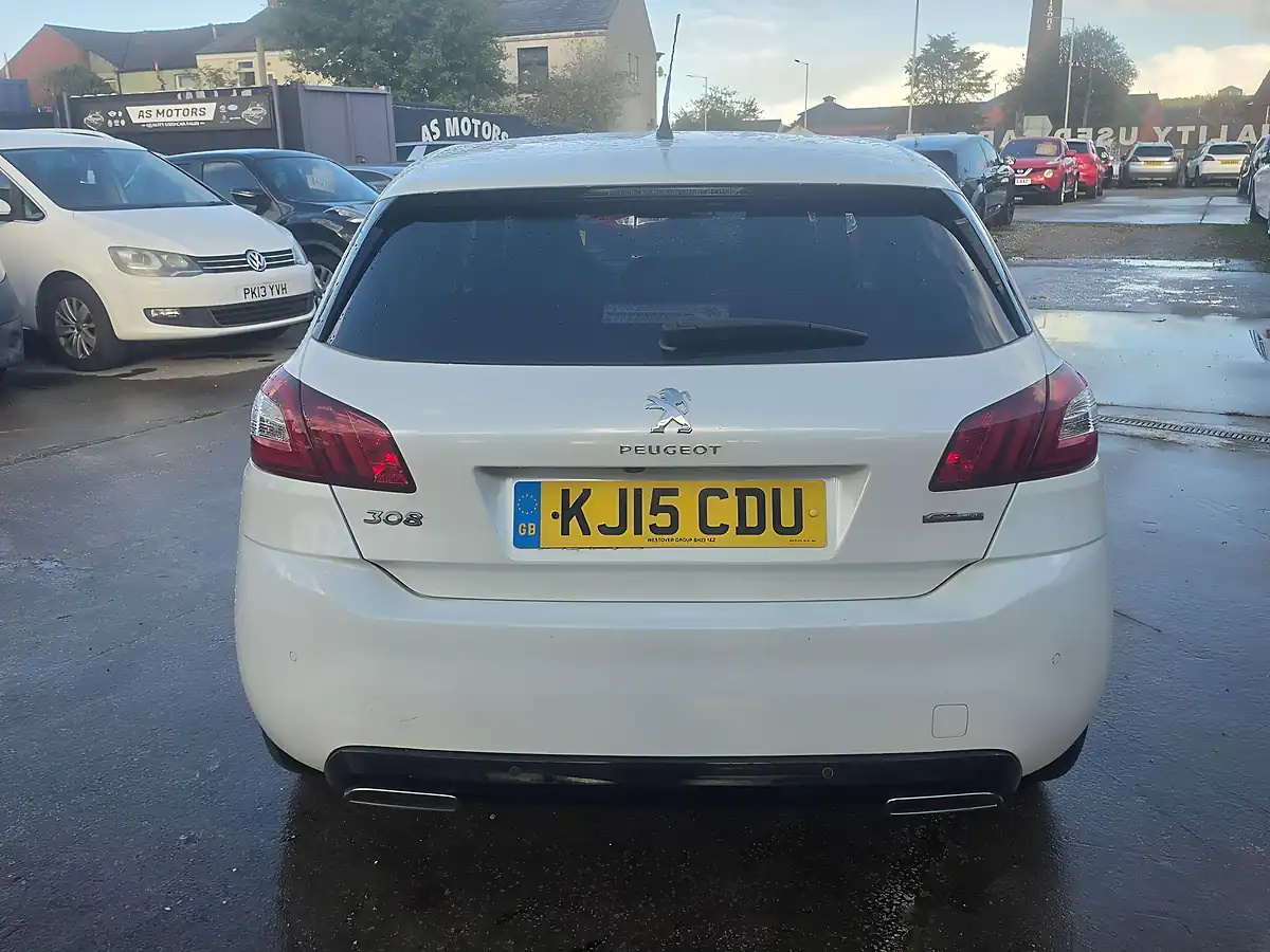 Used 2015 Peugeot 308 GT Line White - Interior and Exterior details 6