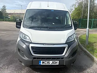 Used 2015 Peugeot Boxer 335 L3 H2 White - Interior and Exterior details 8