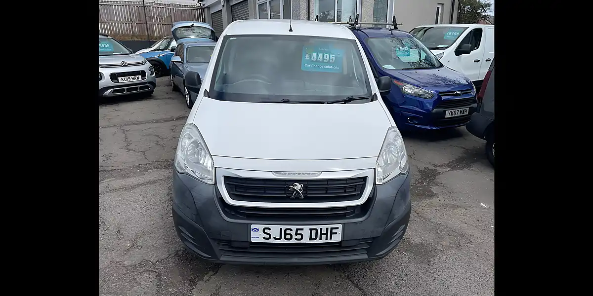 Used 2015 Peugeot E-Partner 636 Se Panel Van White - Interior and Exterior details 2