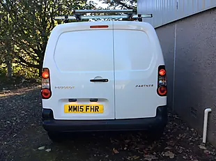 Used 2015 Peugeot Partner 850 Professional White - Interior and Exterior details 7