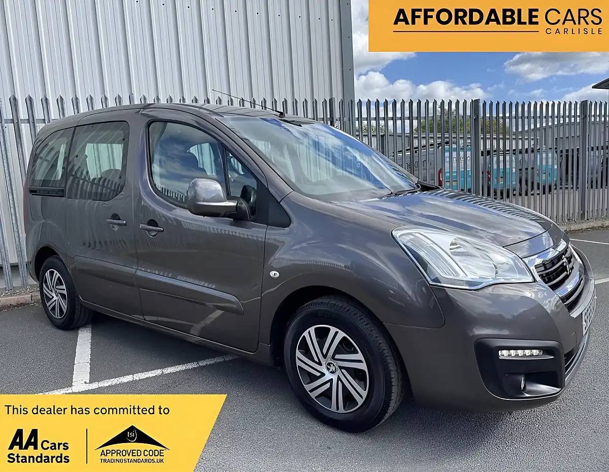 Used 2015 Peugeot Partner Tepee Active Horizon Wheel Chair Access Grey - Front View