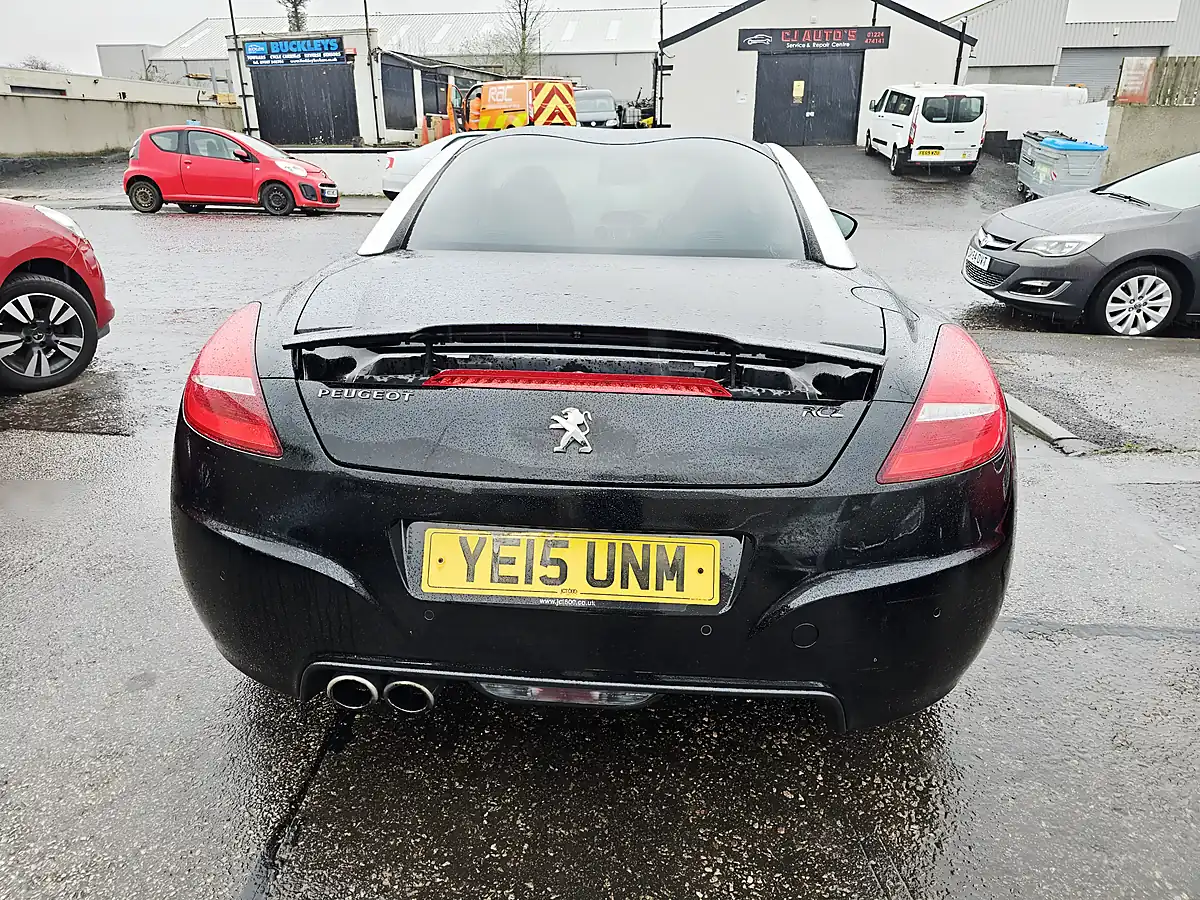 Used 2015 Peugeot Rcz GT Black - Interior and Exterior details 4