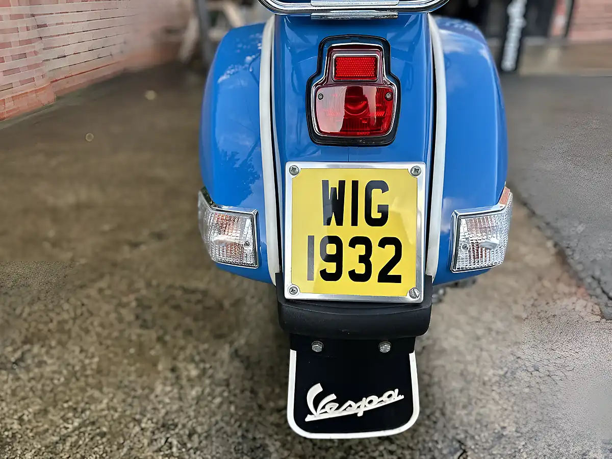 Used 2015 Piaggio Vespa Px Blue - Interior and Exterior details 12