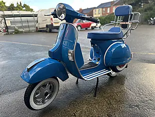 Used 2015 Piaggio Vespa Px Blue - Interior and Exterior details 17