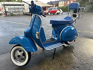 Used 2015 Piaggio Vespa Px Blue - Interior and Exterior details 18