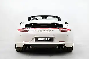Used 2015 Porsche 911 Carrera 4S Convertible White - Interior and Exterior details 11