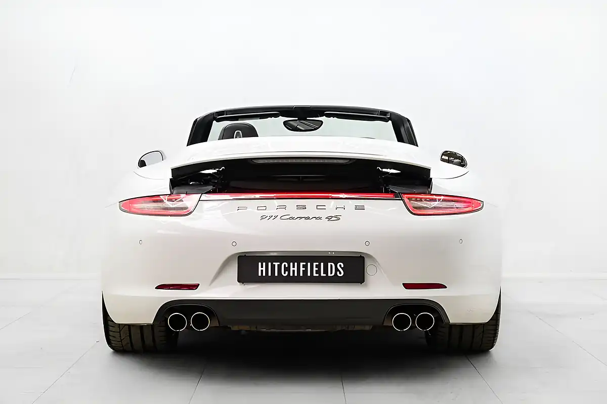 Used 2015 Porsche 911 Carrera 4S Convertible White - Interior and Exterior details 11