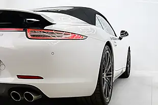 Used 2015 Porsche 911 Carrera 4S Convertible White - Interior and Exterior details 4