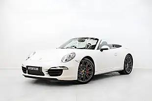 Used 2015 Porsche 911 Carrera 4S Convertible White - Interior and Exterior details 7