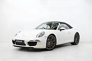 Used 2015 Porsche 911 Carrera 4S Convertible White - Interior and Exterior details 8
