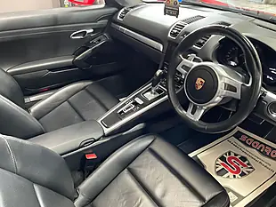 Used 2015 Porsche Boxster 981 Convertible Red - Interior and Exterior details 10