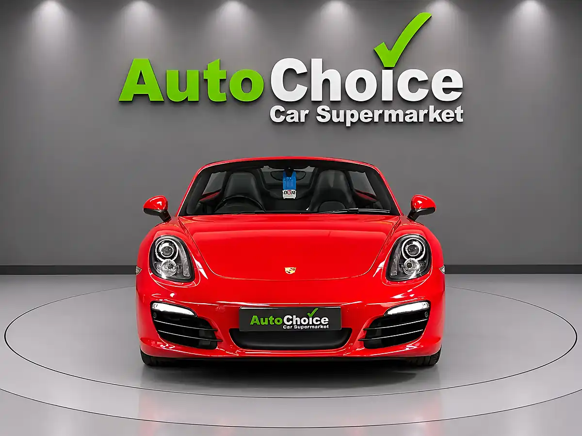 Used 2015 Porsche Boxster 981 Convertible Red - Interior and Exterior details 3