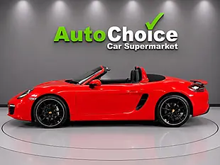 Used 2015 Porsche Boxster 981 Convertible Red - Interior and Exterior details 5