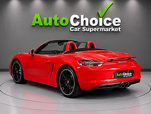 Used 2015 Porsche Boxster 981 Convertible Red - Interior and Exterior details 6