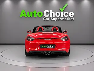 Used 2015 Porsche Boxster 981 Convertible Red - Interior and Exterior details 7