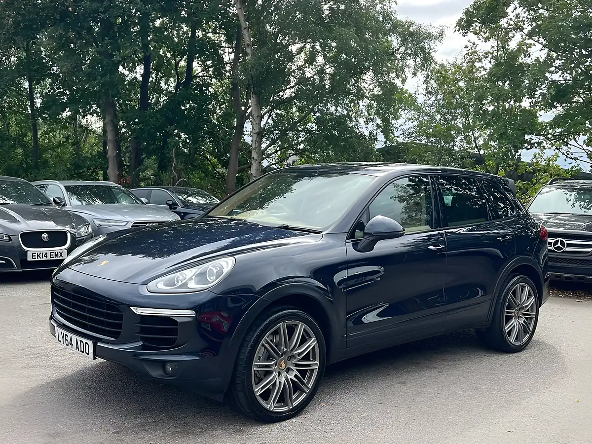 Used 2015 Porsche Cayenne S Blue - Interior and Exterior details 2