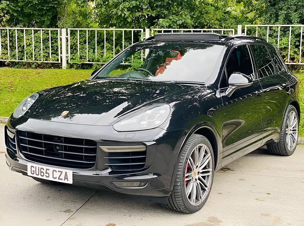 Used 2015 Porsche Cayenne Turbo Black - Interior and Exterior details 2