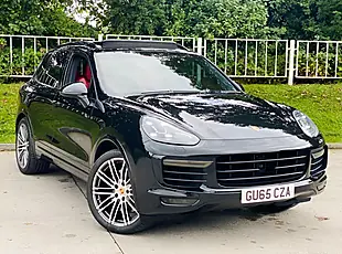Used 2015 Porsche Cayenne Turbo Black - Interior and Exterior details 4