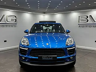 Used 2015 Porsche Macan S Blue - Interior and Exterior details 4