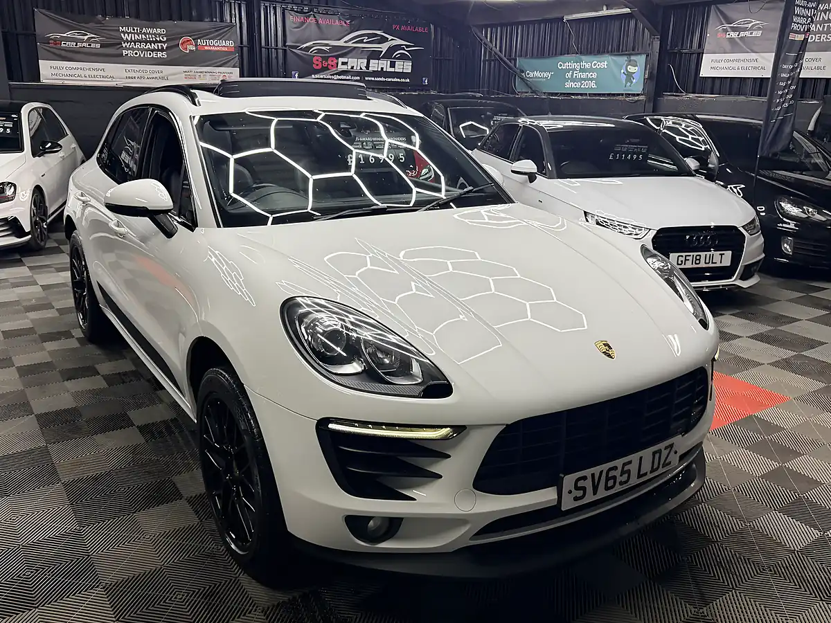 Used 2015 Porsche Macan S White - Interior and Exterior details 10