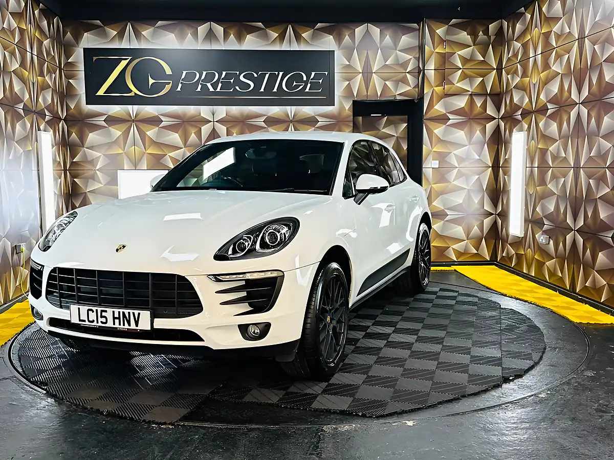 Used 2015 Porsche Macan S White - Interior and Exterior details 16