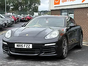 Used 2015 Porsche Panamera Tiptronics Black - Interior and Exterior details 3