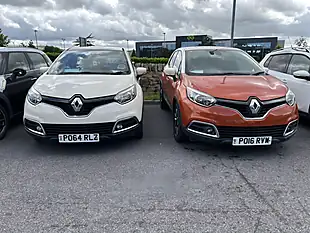 Used 2015 Renault Captur Orange - Interior and Exterior details 12