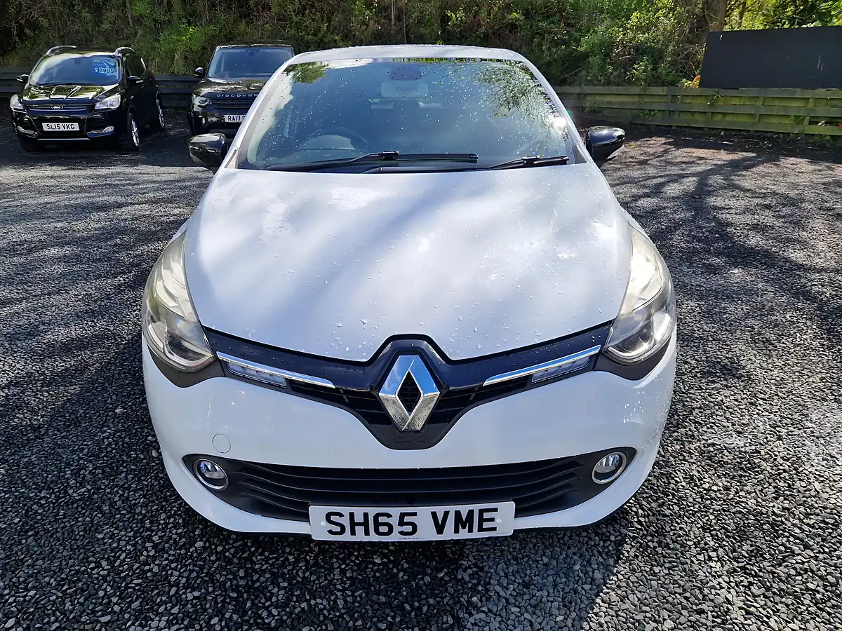Used 2015 Renault Clio Dynamique Nav Glacier White - Interior and Exterior details 2