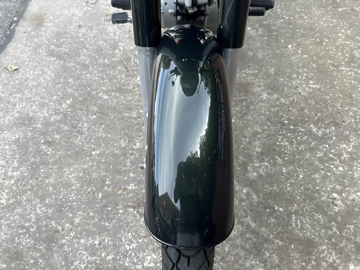 Used 2015 Royal Enfield Bullet Dark Metallic Green - Interior and Exterior details 14