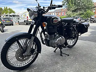 Used 2015 Royal Enfield Bullet Dark Metallic Green - Interior and Exterior details 15