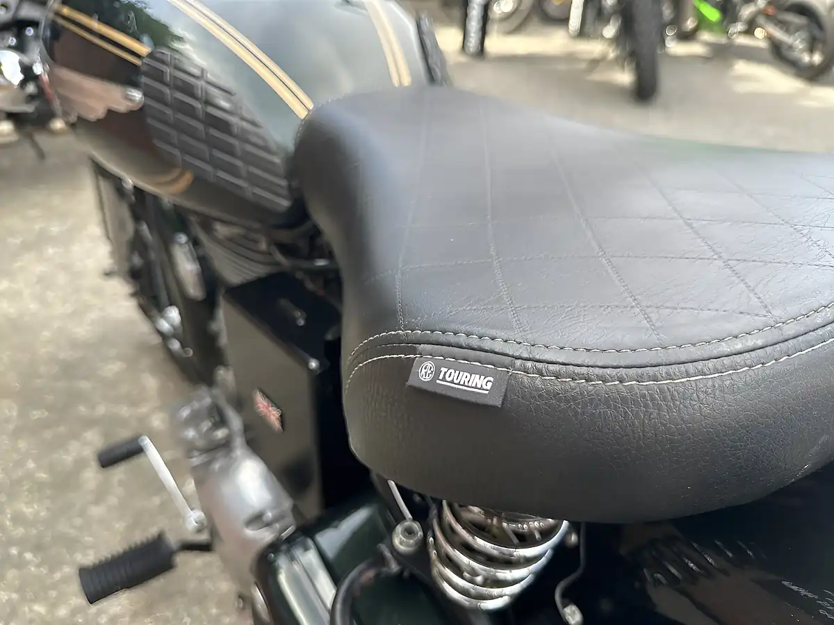 Used 2015 Royal Enfield Bullet Dark Metallic Green - Interior and Exterior details 18