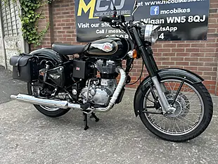 Used 2015 Royal Enfield Bullet Dark Metallic Green - Interior and Exterior details 2