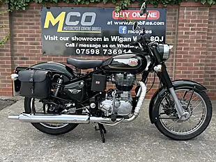 Used 2015 Royal Enfield Bullet Dark Metallic Green - Interior and Exterior details 20