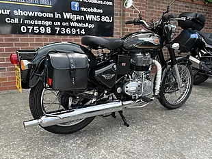 Used 2015 Royal Enfield Bullet Dark Metallic Green - Interior and Exterior details 3