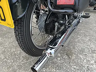 Used 2015 Royal Enfield Bullet Dark Metallic Green - Interior and Exterior details 6