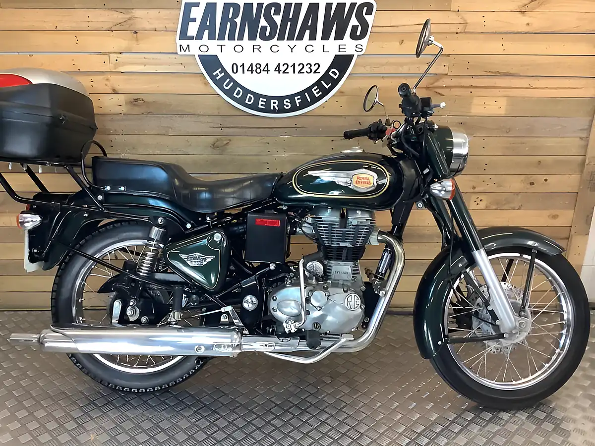 Used 2015 Royal Enfield Bullet Green - Front View