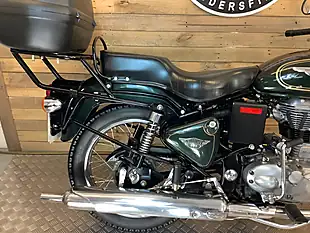 Used 2015 Royal Enfield Bullet Green - Interior and Exterior details 10
