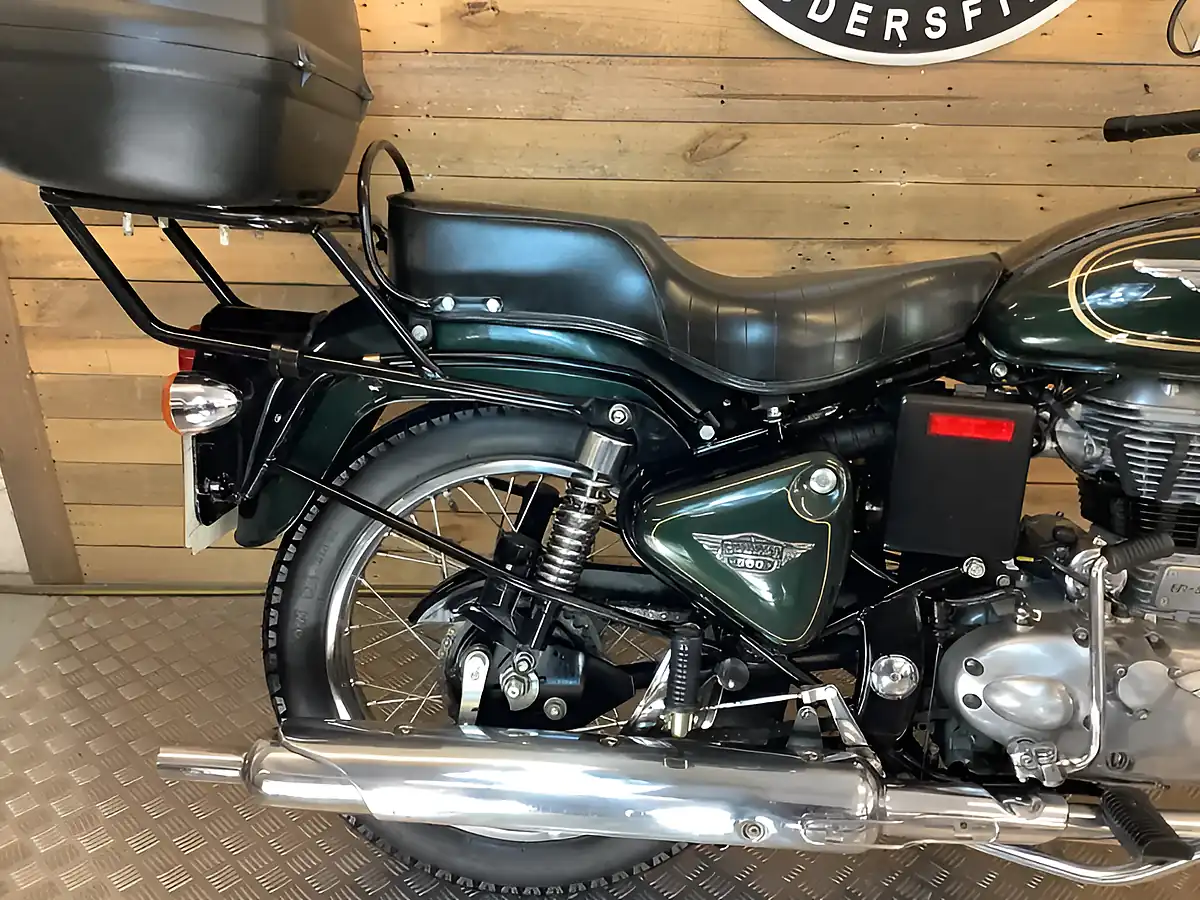 Used 2015 Royal Enfield Bullet Green - Interior and Exterior details 10