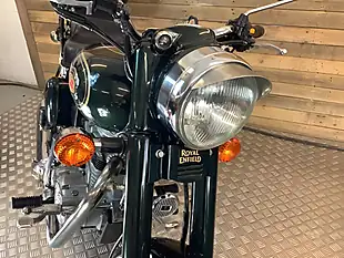Used 2015 Royal Enfield Bullet Green - Interior and Exterior details 14