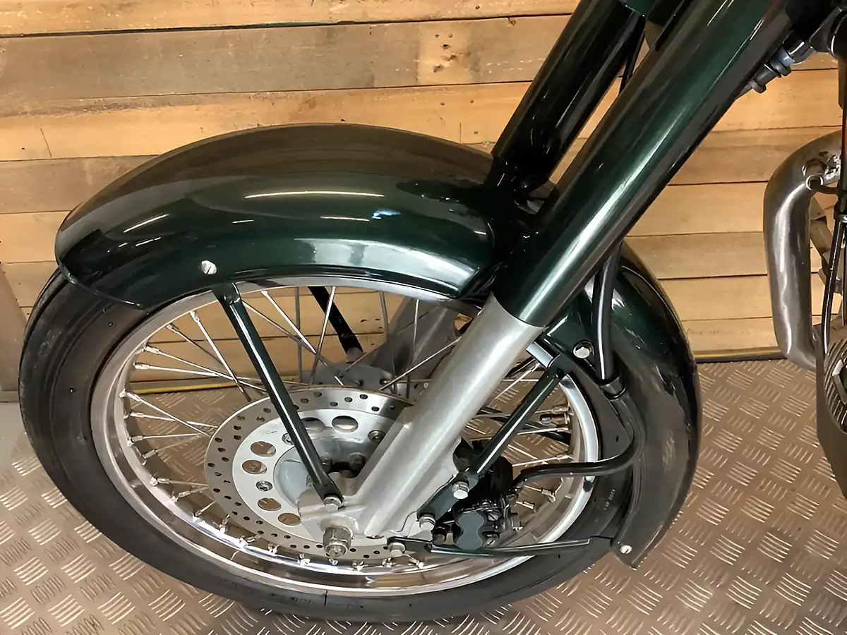Used 2015 Royal Enfield Bullet Green - Interior and Exterior details 18