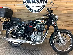 Used 2015 Royal Enfield Bullet Green - Interior and Exterior details 4
