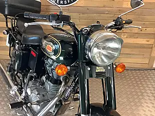 Used 2015 Royal Enfield Bullet Green - Interior and Exterior details 5