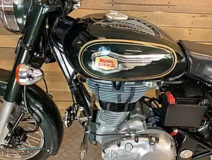 Used 2015 Royal Enfield Bullet Green - Interior and Exterior details 6