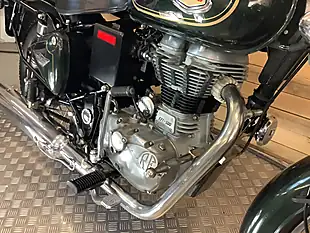 Used 2015 Royal Enfield Bullet Green - Interior and Exterior details 8