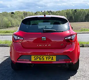 Used 2015 SEAT Ibiza Fr Black Red - Interior and Exterior details 6